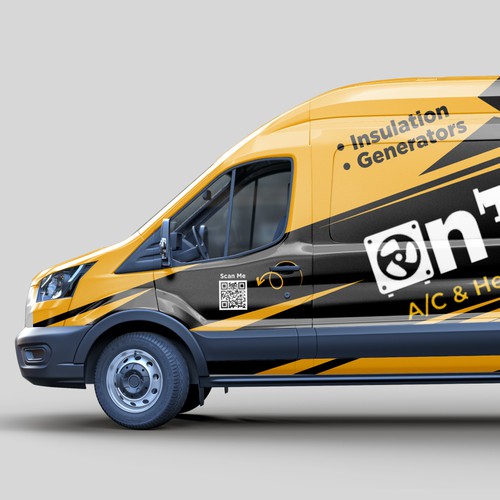Creative Van Wrap
