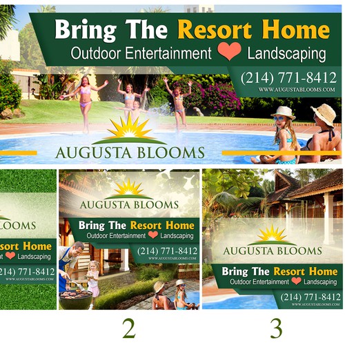 Augusta blooms contest design