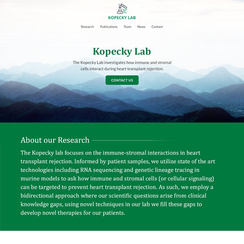 Landing Page