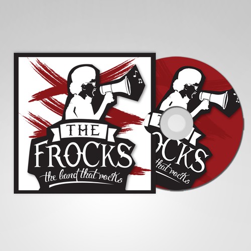 logo concept for 'The FROCKS'