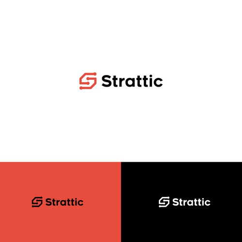 Strattic logo design