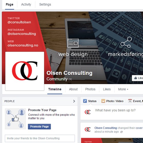 Facebook Page Cover and Profile Picture
