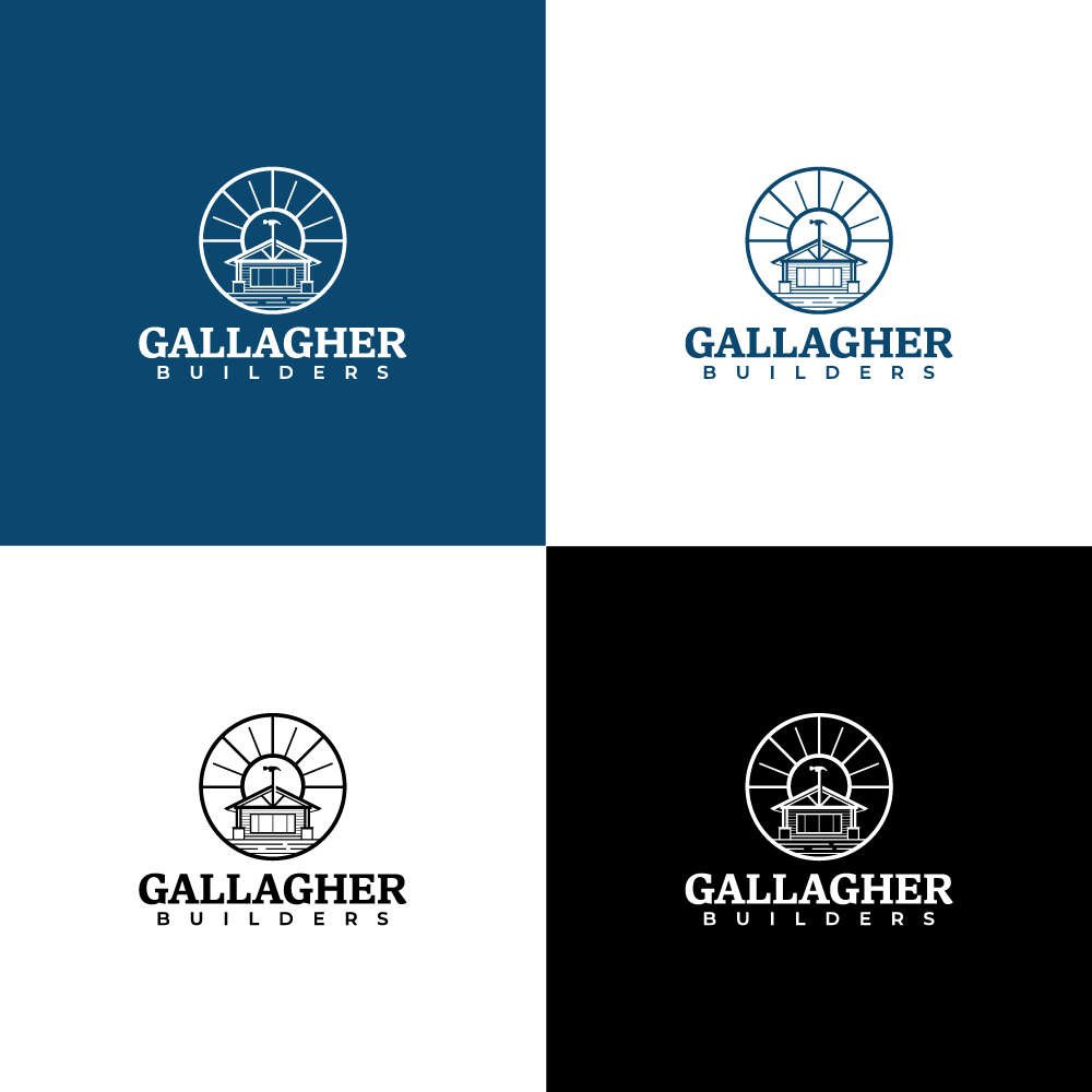 Craft a fresh logo for Gallagher Builders that’s youthful and fun