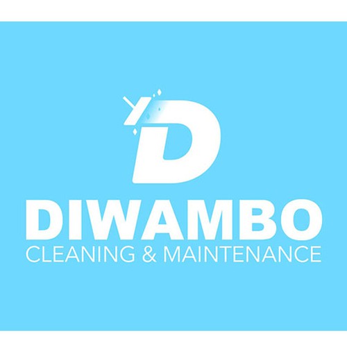 Logo for a cleaning campany