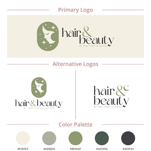 Logo & Brand Identity for Hair & Beauty