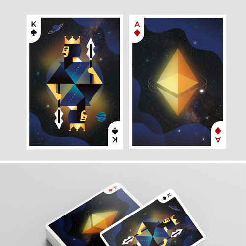 "Crypto" playing cards as NFTs
