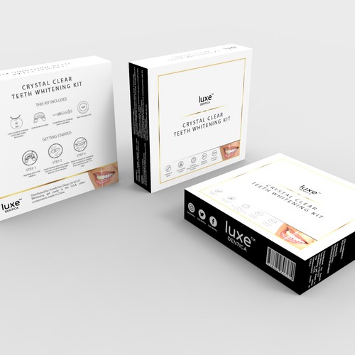 Teeth Whitening Product Packaging