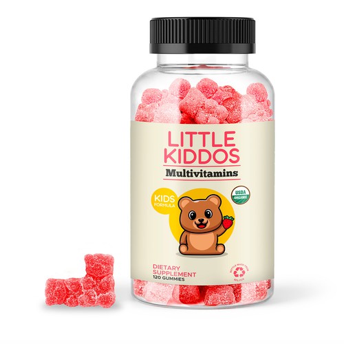 Children's Strawberry Bear Multivitamins