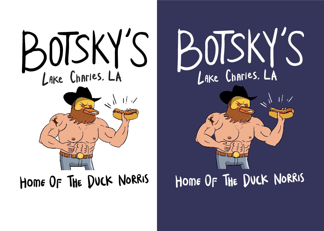 Hot dog restaurant needs unique t-shirt design