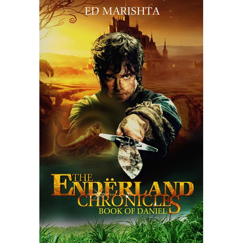 Create an epic cover for ENDËRLAND - Book of Daniel.