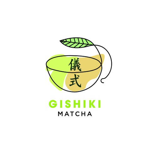 Gishiki Matcha Logo Design