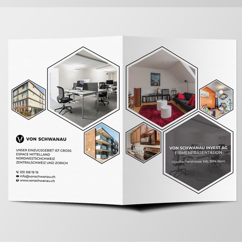 Half Fold Real Estate Brochure