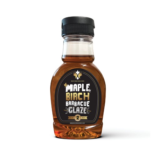 Maple Syrup Label Design