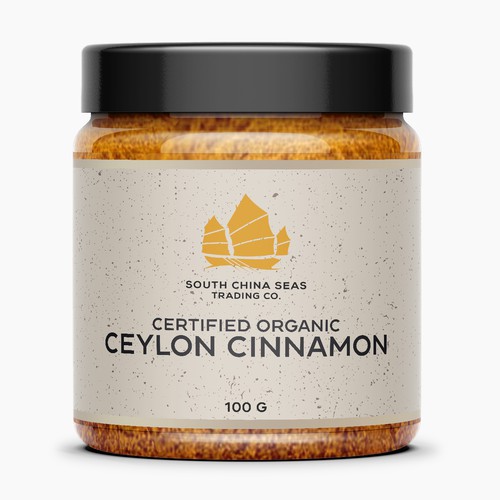 Label of spices 
