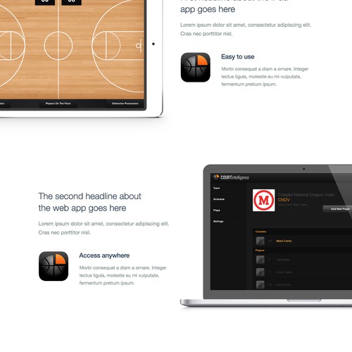 Design the website for the "Moneyball" of Basketball.