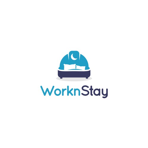 Logo for WorknStay