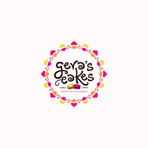 Logo design for "Gera's Cakes."