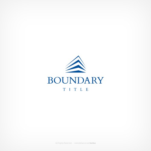 Logo for a title company