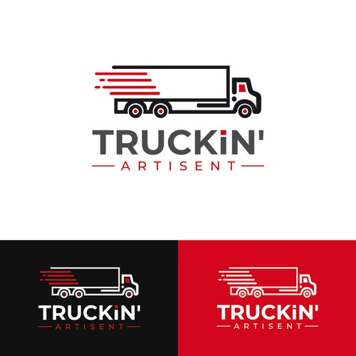 Fun/cheesy design for a trucking company