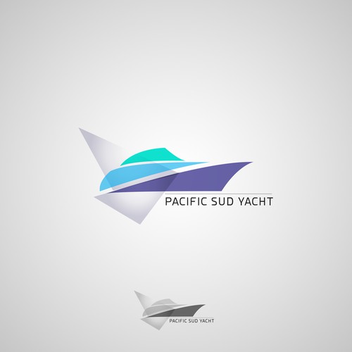 Prototype logo pour Pacific Sud Yacht
