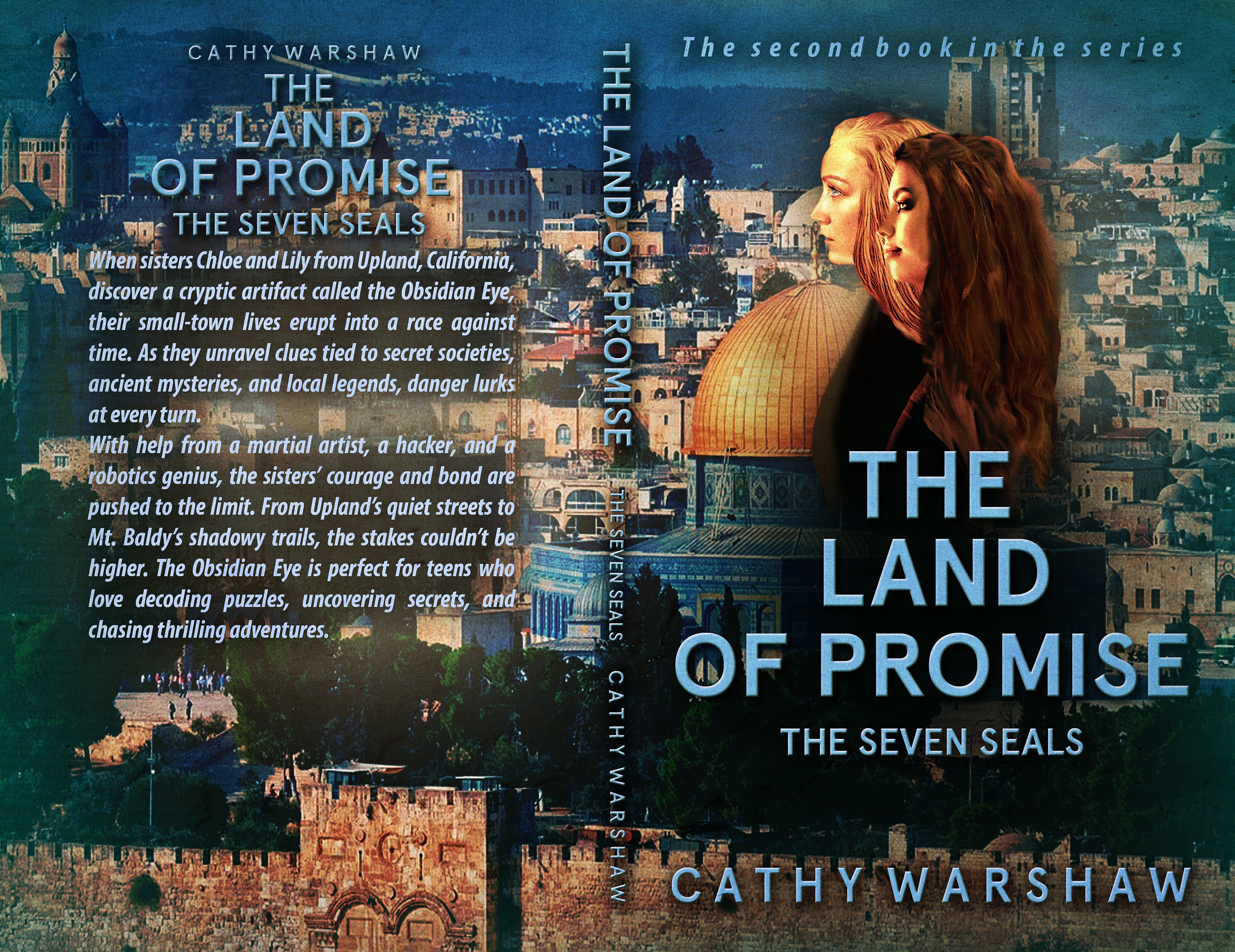 Land of Promise-ebook, hardcover, paperback, audio and Social Media cover