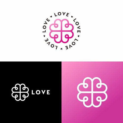Logo AI Symbol Love