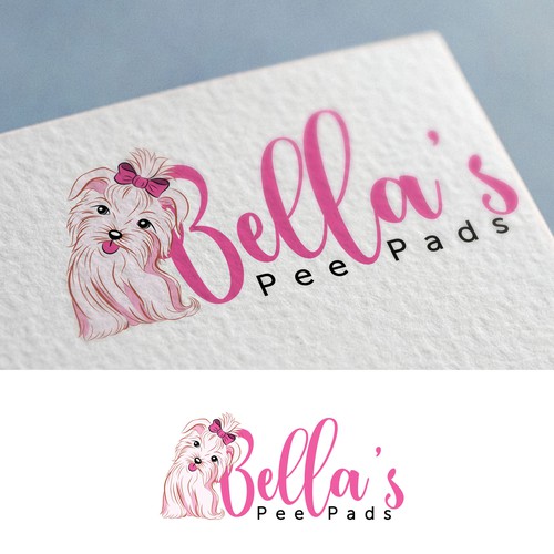 Logo Design: Bella's Pee Pads