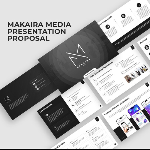 PowerPoint Deck for Makaira Media