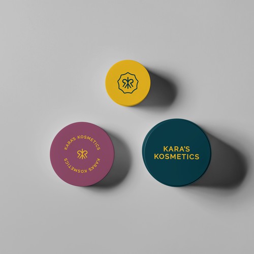 Kara's Kosmetics Logo and brand identity