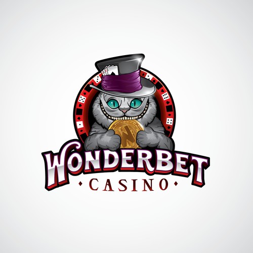 Ilustrated logo for online casino