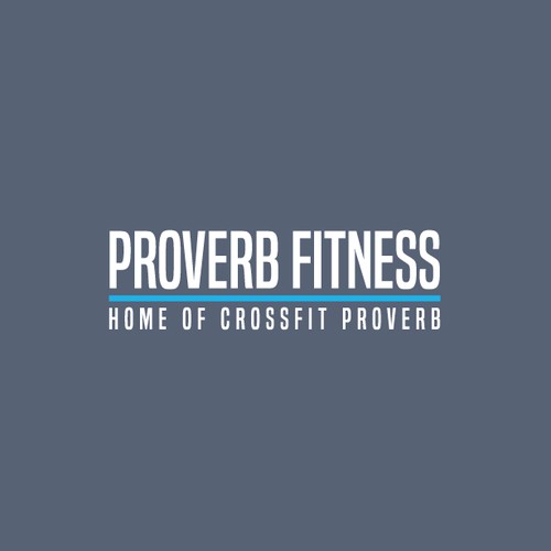 Logo concept for Proverb Fitness