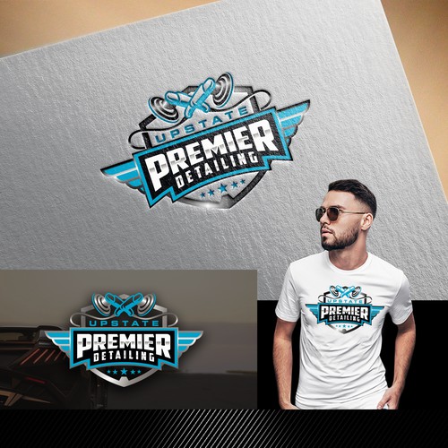 creative logo for UPSTATE PREMIER DETAILING