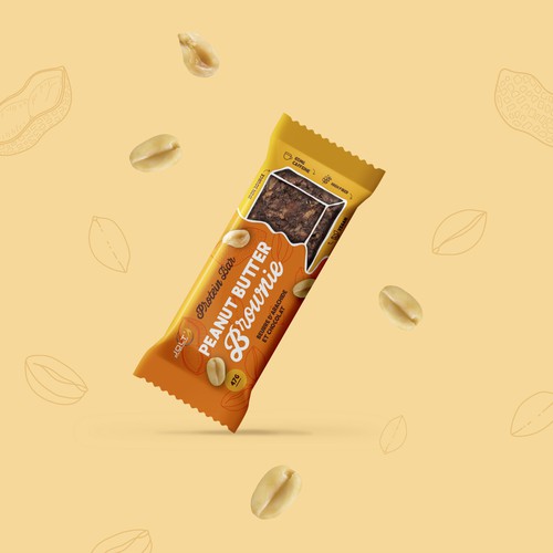 Healthy peanut butter snack bar