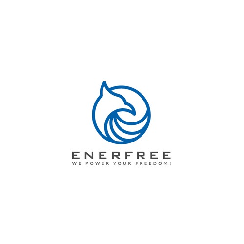 Enerfree logo concept