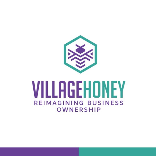 Logo design for VillageHoney