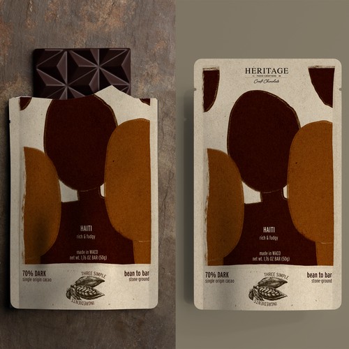 High-End Craft Chocolate Packaging that creates a Sense of Heritage and Community 