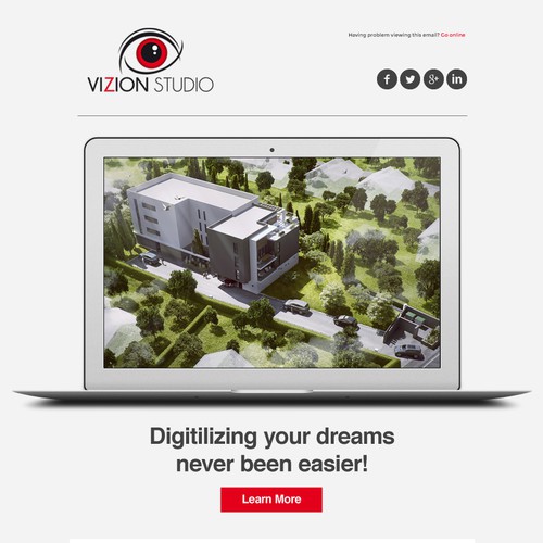 Email Marketing Template for a digital company