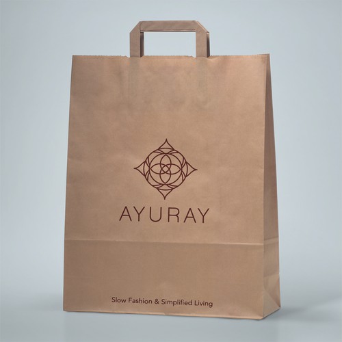 logo for 100% Organic or Sustainable fabrics Ayuray