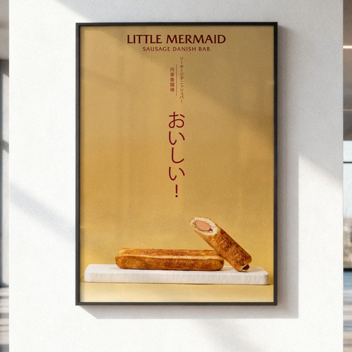 Bread Poster: Sausage Danish Bar