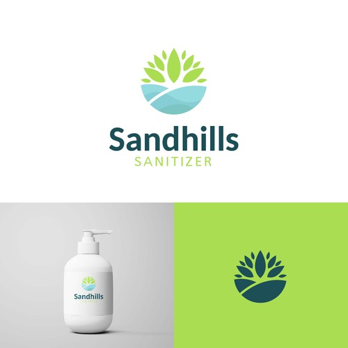 Logo concept for Sandhills Sanitizer