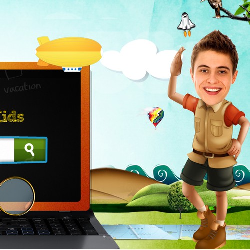 Website Design - Kid Friendly Browser