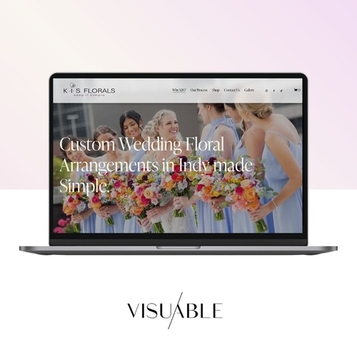 Squarespace Website for a Luxury Floral Studio