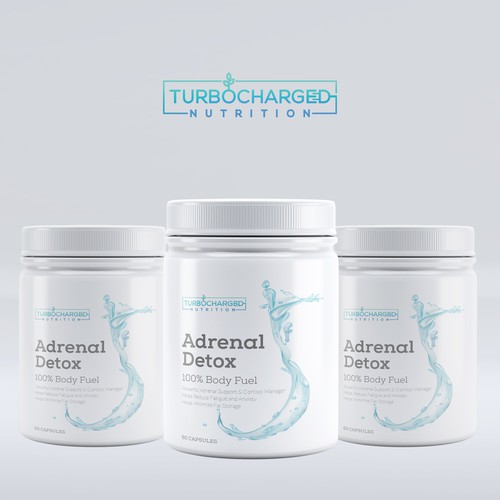 Label design for Adrenal Detox