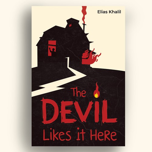 The Devil Likes It Here | Horror Book Cover