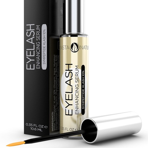 Eyelash Packaging Design & 3D Rendering