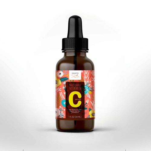 Vitamin C Serum Label