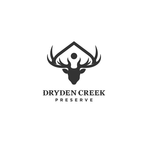 Logo for  a new business venture in the hunting real estate market