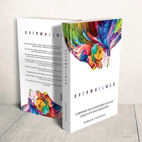 Book Cover Design for Phenomona of Human Psychology Hypersensitivity