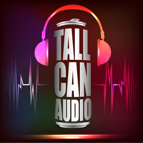 Beer and Sound! Capture the glory of both in a logo for a new Podcast Company - Tall Can Audio
