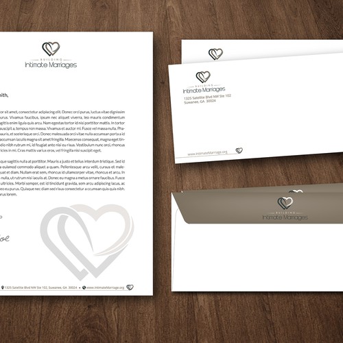 New Business card and letterhead design for marriage counselors